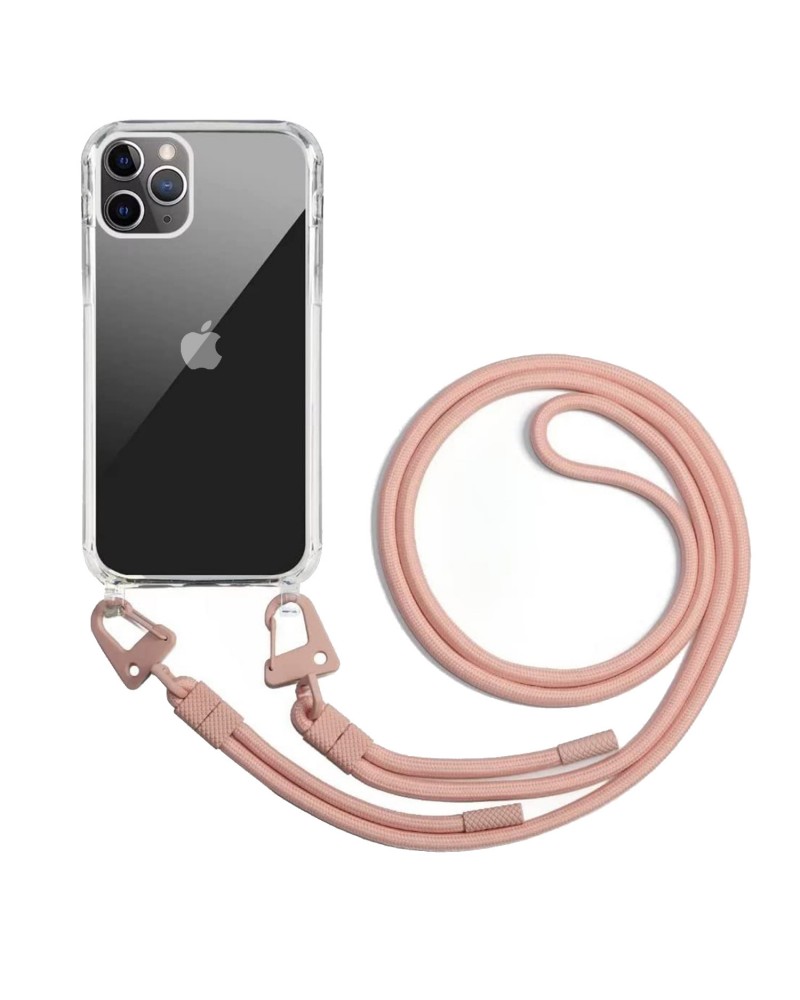 Phone Necklace Pink