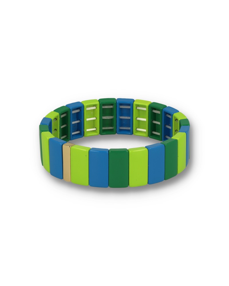 Lego Large green/blu/lime bracelet