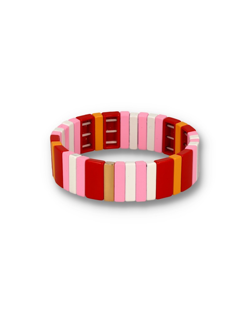 Lego Large Pink / Red bracelet