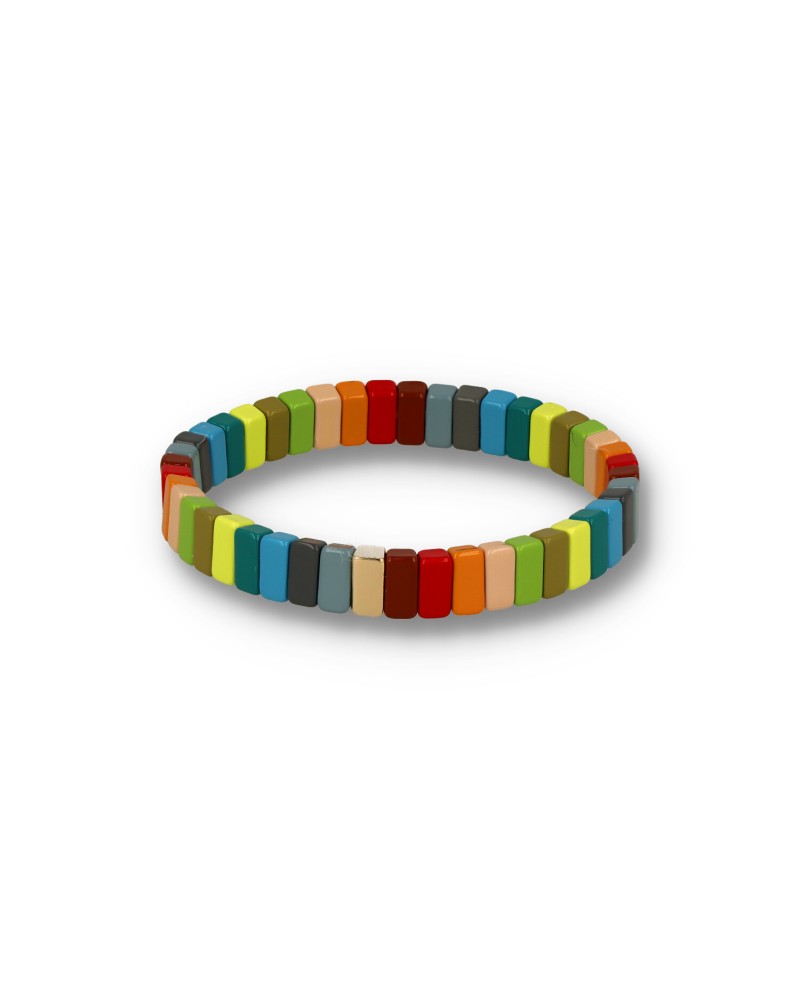 Lego small dark multicolor bracelet